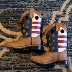 EUC Flag Boots